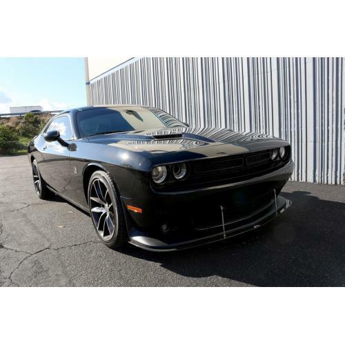 APR Performance Carbon Fiber Front Wind Splitter w/ Rods - Dodge Challenger SRT8 & Scat Pack (2015-2020)