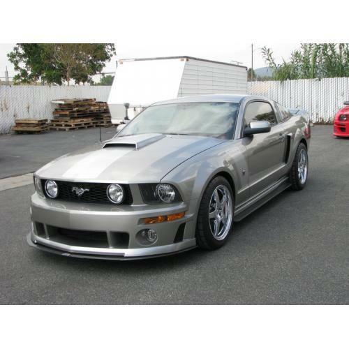 APR Performance Carbon Fiber Front Wind Splitter w/ Rods - Ford Mustang Roush (2005-2009)