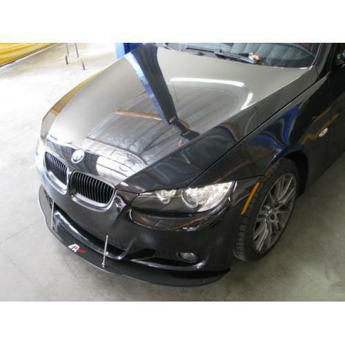 APR Performance Carbon Fiber Front Wind Splitter w/ Rods - BMW E92 335i (2007-2010)