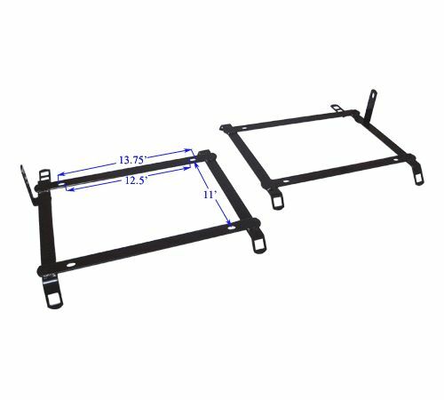 Megan Racing Seat Brackets Pair Honda Civic 92 - 00 Acura Integra 94 - 01 New