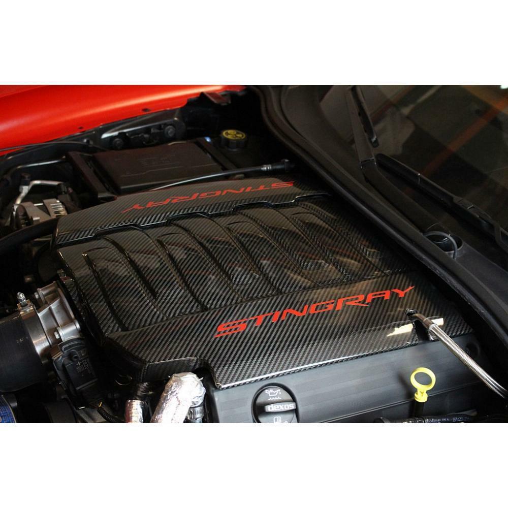 APR Performance Carbon Fiber Engine Cover Package - Chevrolet Corvette C7 Z51 (2014-2019)