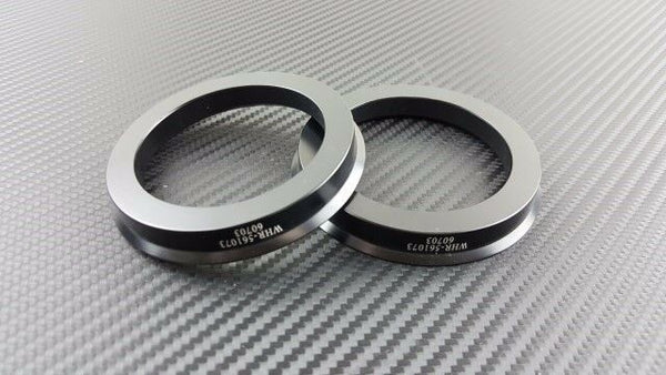Phase 2 Motortrend (P2M) Phase 2 CNC Billet Aluminum Wheel Hubcentric Rings 66.1mm to 73mm Qty 2 New