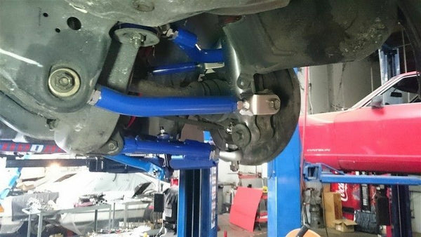 Phase 2 Motortrend (P2M) Adjustable Rear Toe / Traction / Upper Control Arms Combo Kit - Nissan 240sx S13 (1989-1994)