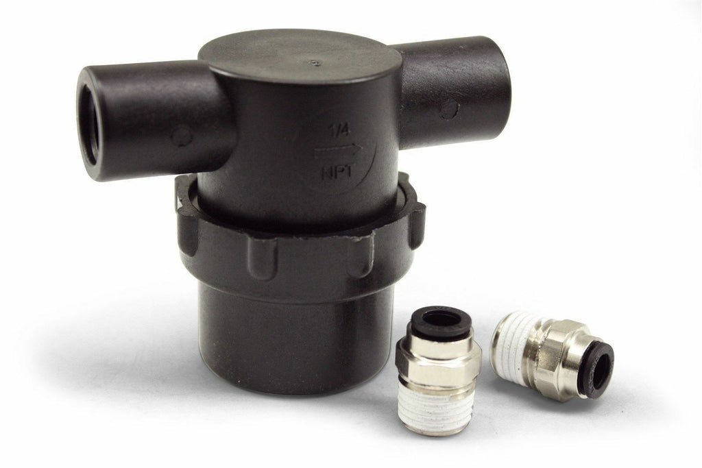 AEM Power Water / Methanol Inline Injection Filter Kit 1/4 NPT 150 PSi Max NEW