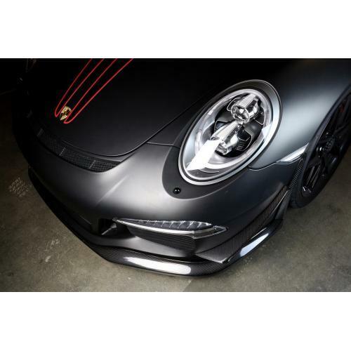 APR Performance Carbon Fiber Front Bumper Canards Set - Porsche 911 991.1 GT3 (2013-2017)