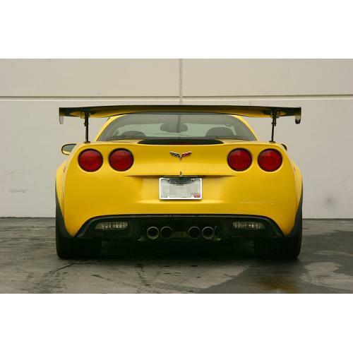 APR Performance Carbon Fiber GTC-500 Adjustable Wing Spoiler 74" - Chevrolet Corvette C6 & Z06 (2005-2013)