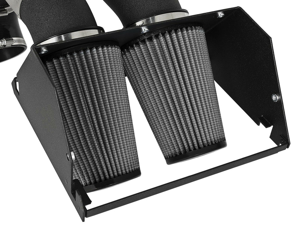 aFe Magnum Force 3-1/2" Stage 2 Pro Dry S Cold Air Intake Super Raptor 17+ Black