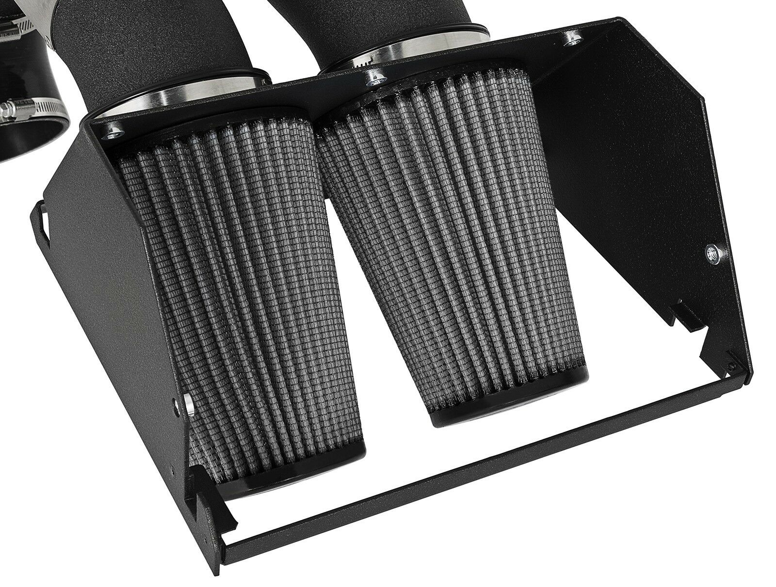 aFe Magnum Force 3-1/2" Stage 2 Pro Dry S Cold Air Intake Super Raptor 17+ Black