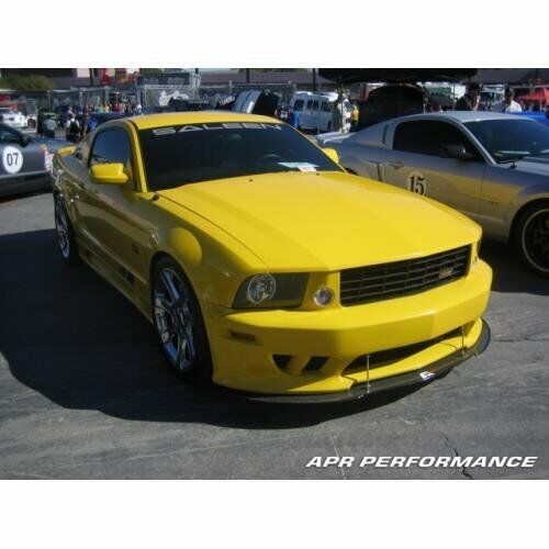 APR Performance Carbon Fiber Front Wind Splitter w/ Support Rods - Ford Mustang Saleen (2005-2009)