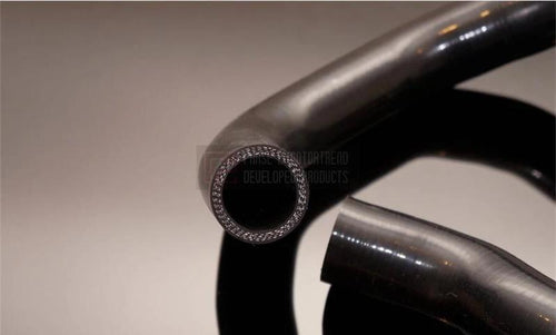 Phase 2 Motortrend (P2M) Radiator Hose Kit BLACK - Nissan 240sx KA24DE (1989-1998)