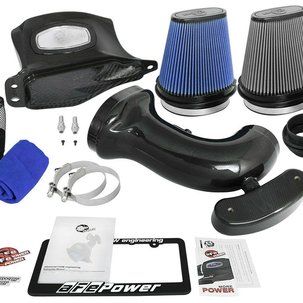 AFE Momentum Carbon Fiber Cold Air Intake CAI Corvette Stingray C7 V8 6.2L 14-19