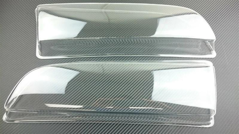 P2M Clear Front Headlight Covers - Nissan 240SX S14 Zenki (1995-1996) - P2-HLCNS14-WT