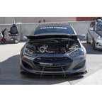 APR Performance Carbon Fiber Front Wind Splitter w/ Rods - Hyundai Genesis Coupe (2010-2012)
