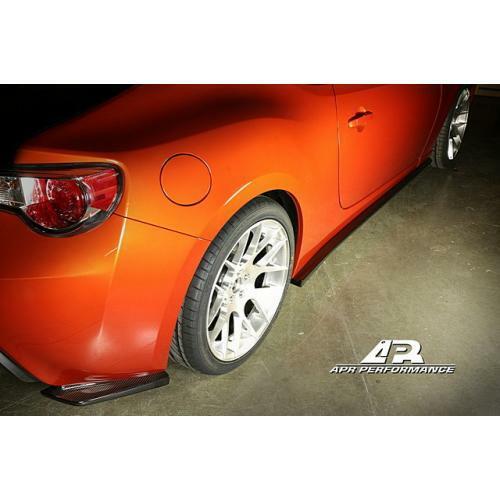 APR Performance Carbon Fiber Side Rocker Extensions Skirts Set - Scion FR-S / Subaru BRZ / Toyota 86