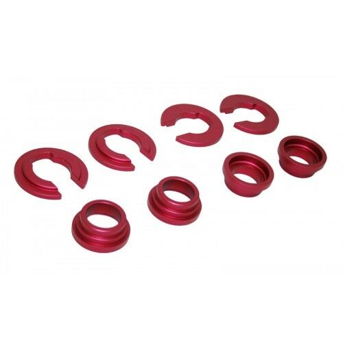 Manzo Racing Aluminum Subframe Bushing Collars - Nissan Silvia 180sx 240sx S13 S14 (1989-1998)