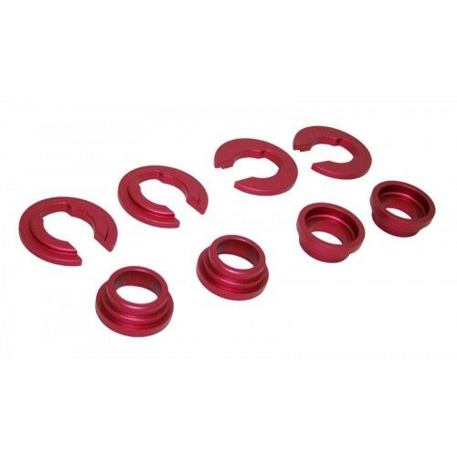 Manzo Racing Aluminum Subframe Bushing Collars - Nissan Silvia 180sx 240sx S13 S14 (1989-1998)