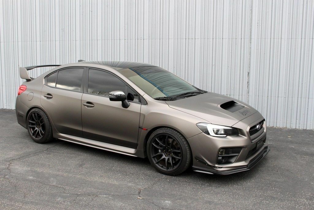 APR Performance Carbon Fiber Front Air Dam Spoiler Lip - Subaru STi / WRX (2015-2017)