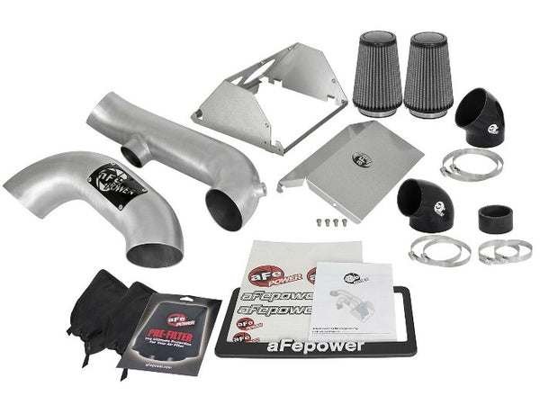 aFe Magnum Force Dual 3-1/2" Stage 2 Pro Dry S Cold Air Intake Super Raptor - Ford F-150 Raptor (2017-2019)