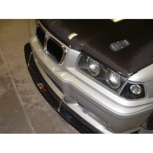 APR Performance Carbon Fiber Front Wind Splitter w/ Rods - BMW E36 M3 (1992-1999)