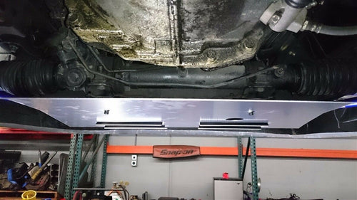 Phase 2 Motortrend (P2M) Aluminum Under Tray Shield Air Panel - Nissan 240sx S13 (1989-1994)