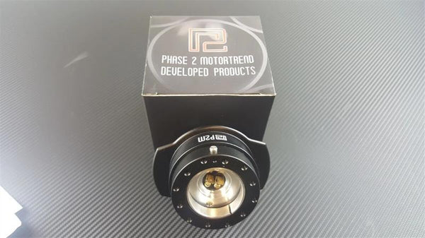 Phase 2 Motortrend (P2M) V2 Steering Wheel Quick Release Hub Kit - Universal