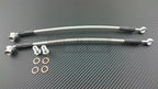 Phase 2 Motortrend (P2M) Stainless Steel Braided Rear Brake Lines - Mitsubishi Lancer Evolution 8 VIII
