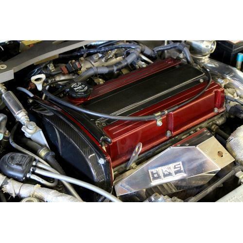 APR Performance Carbon Fiber Cam Gear Cover Plate - Mitsubishi Lancer Evo 8 9 (2003-2007)