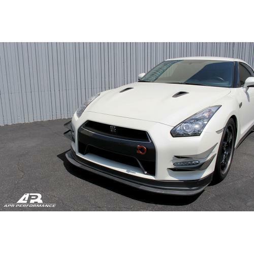 APR Performance Carbon Fiber Front Bumper Canards Set of 4 - Nissan Skyline R35 GT-R (2012-2016)