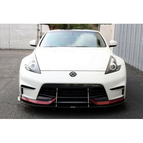 APR Performance Carbon Fiber Front Wind Splitter w/ Rods - Nissan Z34 370z Nismo ONLY (2015+)