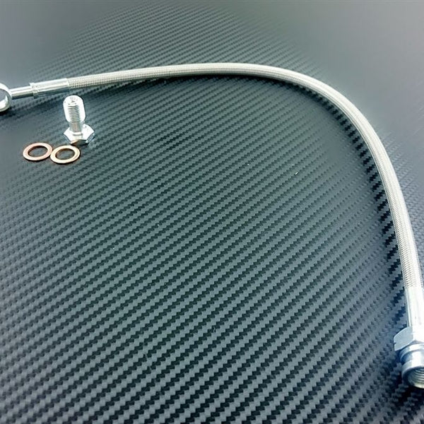 Phase 2 Motortrend (P2M) Stainless Steel Braided Clutch Line - Honda Fit (2007-2008)