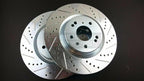 P2M Drilled & Slotted Front Brake Rotors for Brembo - Infiniti G35 (2003-2007) - P2-Z33TFBKR