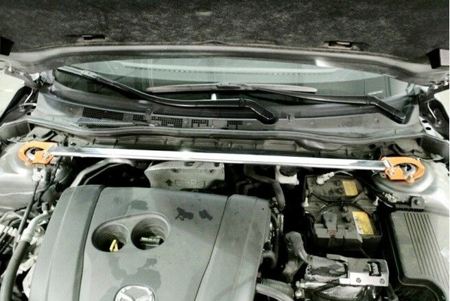 Megan Racing Race Spec FRONT Strut Tower Bar Brace - Mazda 3 (2014-2018)