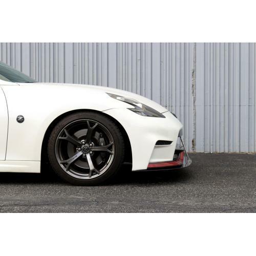 APR Performance Carbon Fiber Front Wind Splitter w/ Rods - Nissan Z34 370z Nismo ONLY (2015+)
