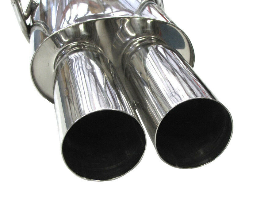 IS-MBSE-S14-TE - ISR 3" MB SE Type E Dual Tip Exhaust System - Nissan 240sx S14 (1995-1998)