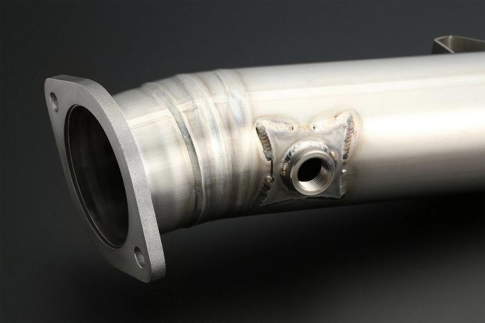 Tomei Expreme 80mm Titanium Cat Straight Pipe Type 80 - Scion FR-S (2012-2016)