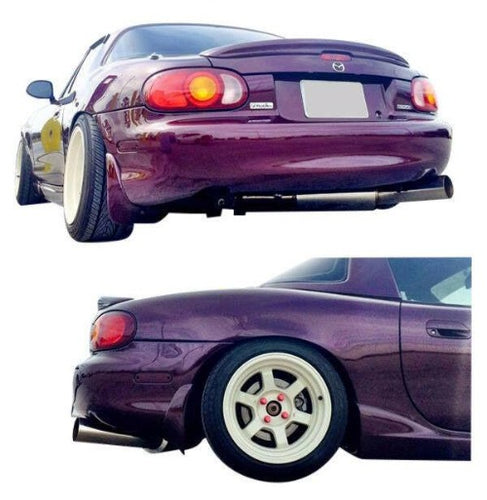 ISR Performance 2.5" Stainless Steel Circuit Spec Exhaust System - Mazda Miata NB (1999-2005)