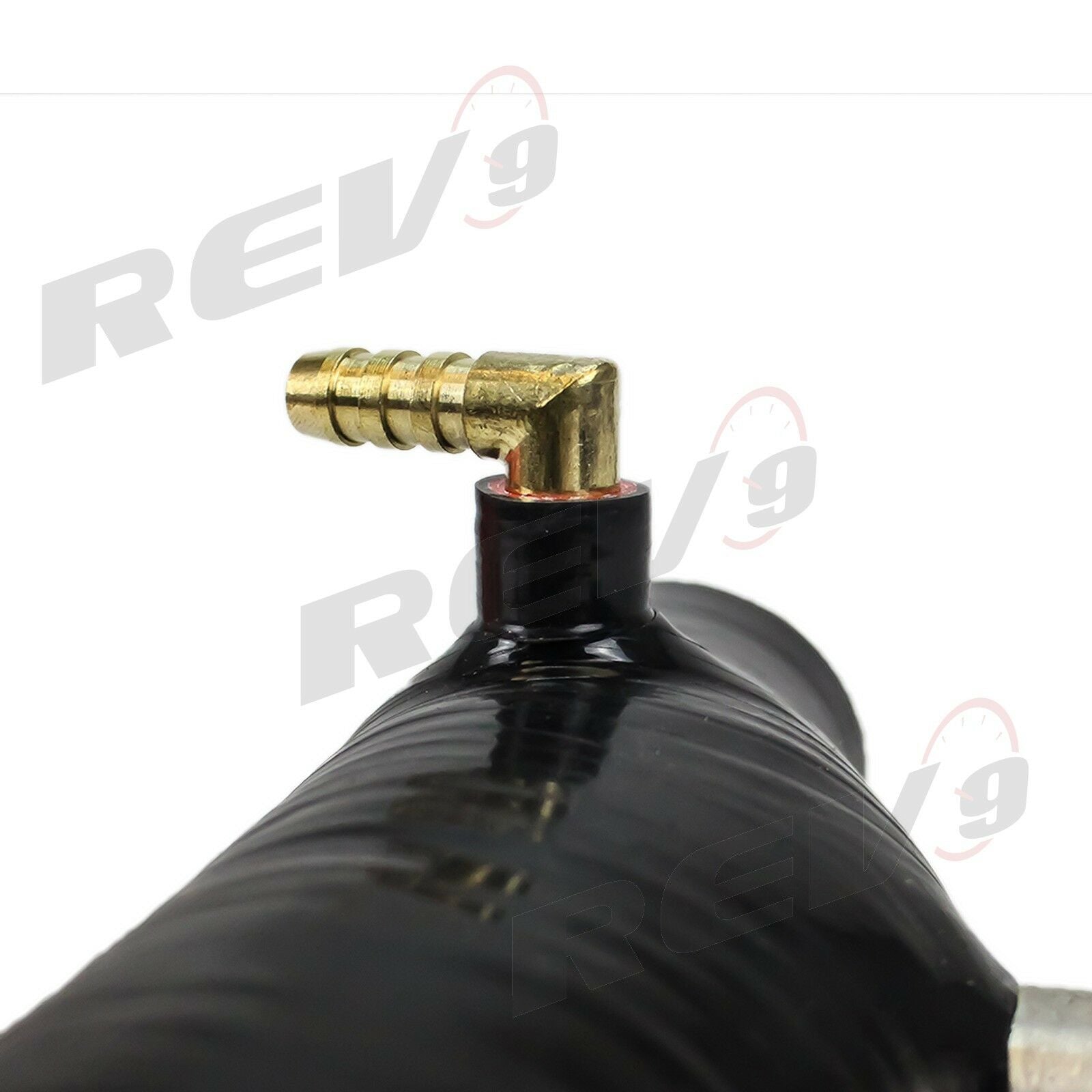 Rev9 Power Silicone Turbo Inlet Intake Hose Tube - Black - Subaru WRX EJ25 (2008-2014)
