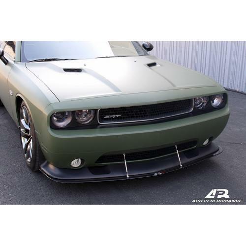 APR Performance Carbon Fiber Front Wind Splitter - Dodge Challenger SRT8 (2011-2014)