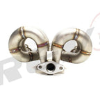 Rev9 Power HP Ram Horn Equal Length T3 Turbo Manifold Header - Honda Civic CRX D15 D16