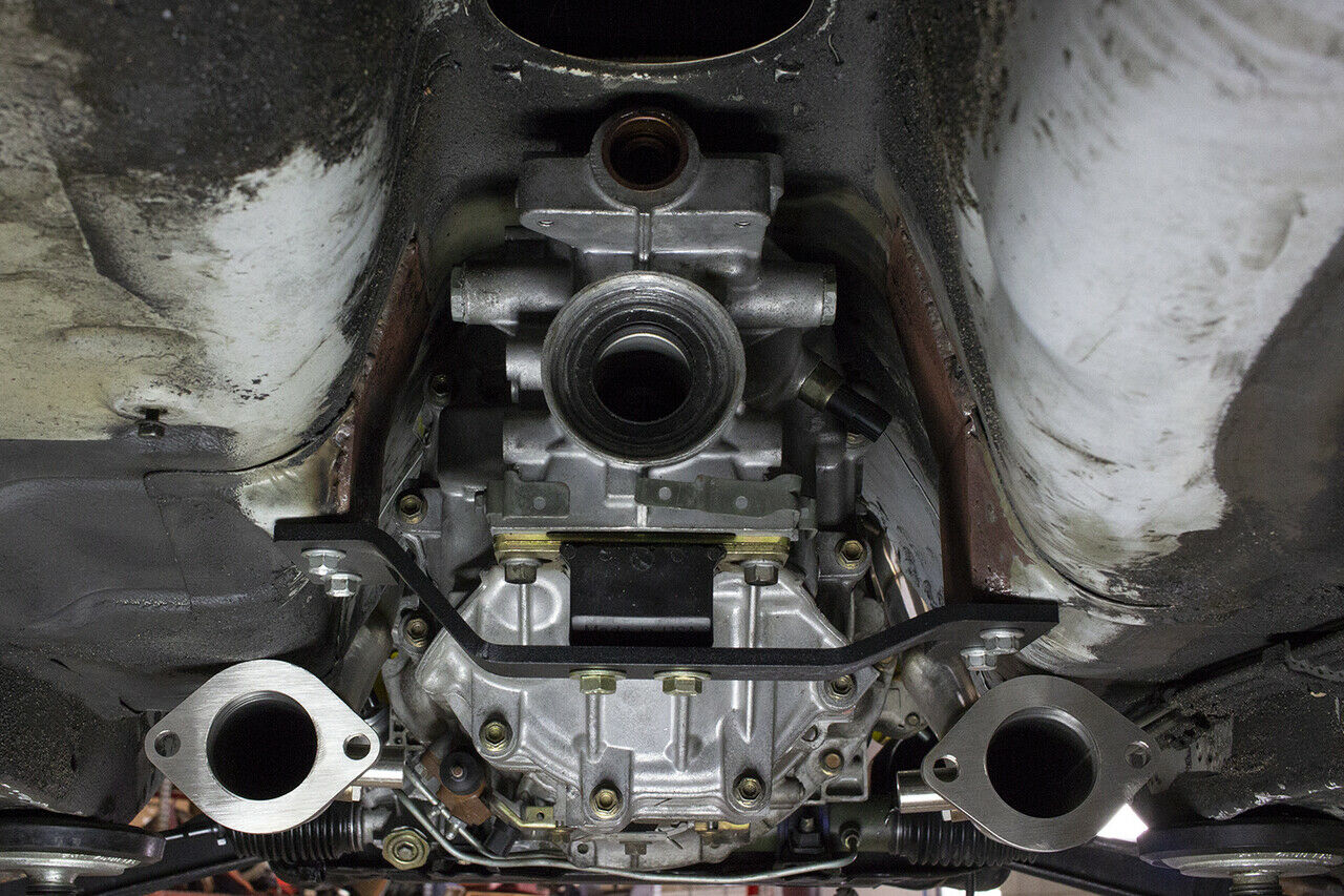 ISR Performance High Ground Clearance VQ35DE Swap Header Kit - Nissan 240sx (1989-1998)