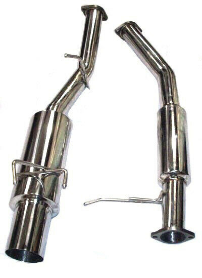 IS-GT-S13 - ISR 3" GT Single Exit Exhaust System - Nissan 240sx S13 (1989-1994)