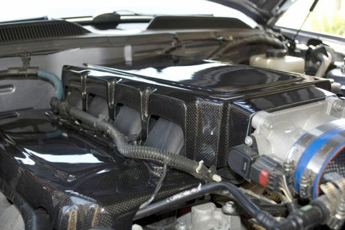 APR Performance Carbon Fiber Engine Fuel Rail & Plenum Covers - Ford Mustang GT 4.6L (2005-2009)