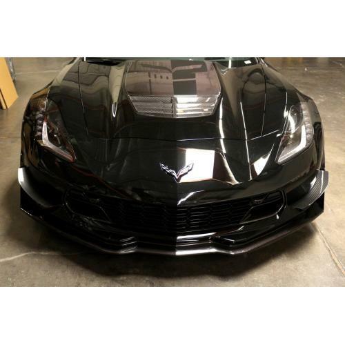 APR Performance Carbon Fiber Front Bumper Canards Set - Chevrolet Corvette C7 Stingray & Z06 (2014-2019)