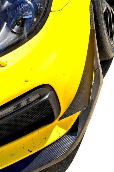 APR Performance Carbon Fiber Front Bumper Canards - Porsche Cayman GT4 981 (2015-2018)