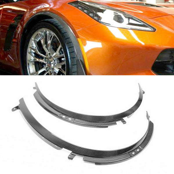 APR Performance Carbon Fiber Fender Arch Moldings - Chevrolet Corvette C7 Z06 (2015-2019)