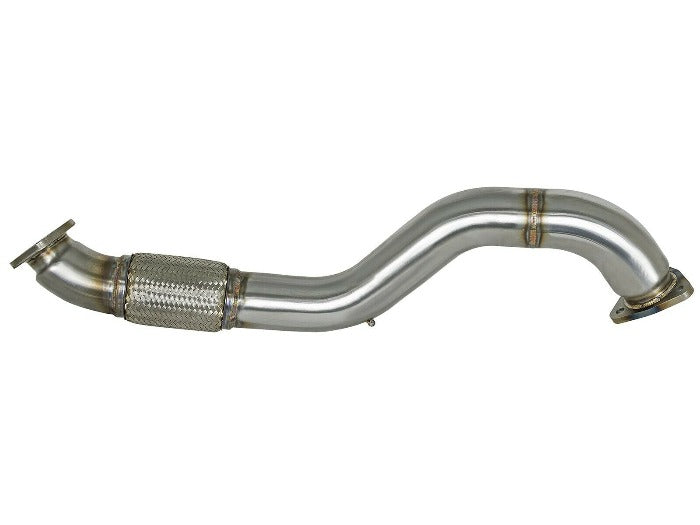 AFE Takeda Twisted Steel 3" Rear Down / Mid Pipe - Honda Civic Type R FK8 (2017-2021)
