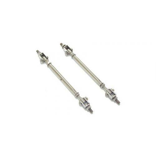 APR Stainless Steel 10mm Universal Wind Splitter Support Rods Pair - 8.25"-10.75"