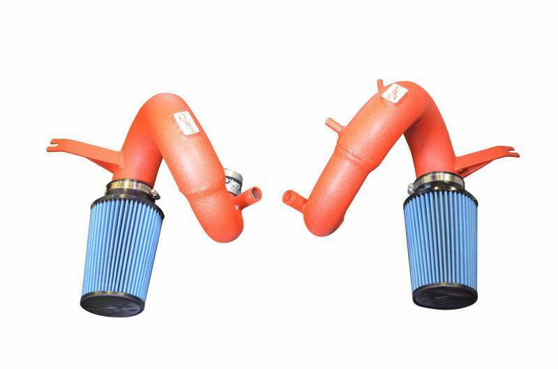 Injen SP Short Ram Air Intake System - Wrinkle Red - Kia Stinger Twin Turbo 3.3L (2018-2021)