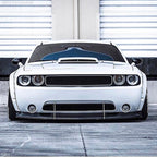 APR Performance Carbon Fiber Front Wind Splitter w/ Support Rods - Dodge Challenger SRT-8 (2008-2010)