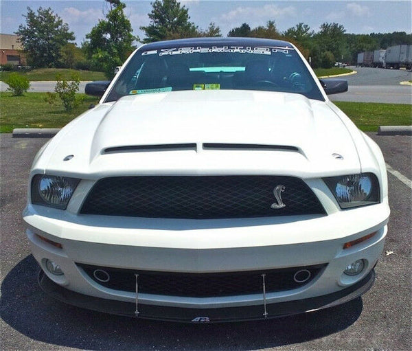 APR Performance Carbon Fiber Front Wind Splitter w/ Rods - Ford Mustang Roush (2005-2009)